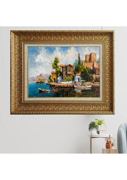 Özel Seri Altın Varaklı Tablo A56