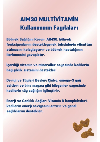 Multivitamin Kompleksi A30, Multivitamin ve Mineral Içeren Takviye Edici Gıda Tuna Balıklı