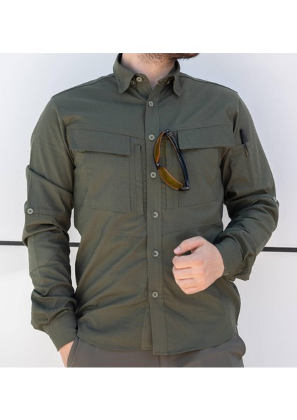 Taktik Gömlek H Logolu Haki fiyatları