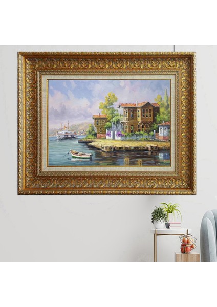 Özel Seri Altın Varaklı Tablo A1237