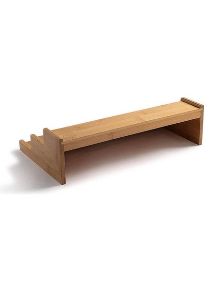 3 Katlı Bambu Stand Organizer, Baharatlık Düzenleyici