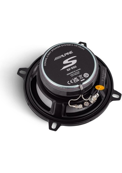 S2-S50 S-Serisi 13CM (5") Koaksiyel 2 Yönlü Hoparlörler fırsatları