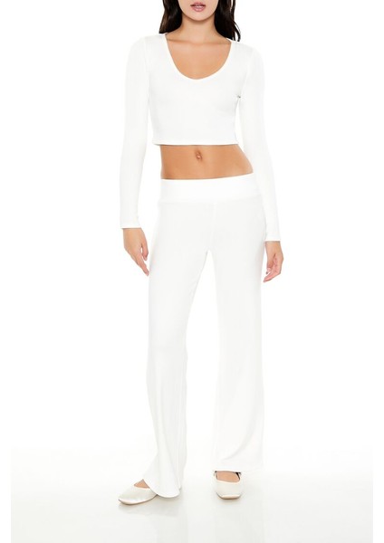 Dikişsiz V Yaka Tişört fırsatları