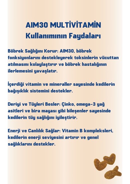 Multivitamin A30, Multivitamin ve Mineral Içeren Takviye Edici Gıda Tavuklu