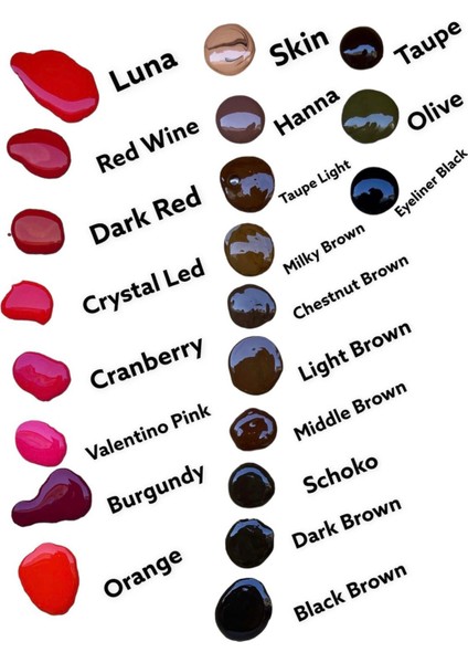 Kalıcı Makyaj Boyası / Drıed Rose
