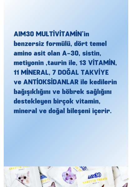 Multivitamin A30, Multivitamin ve Mineral Içeren Takviye Edici Gıda BALIKLI