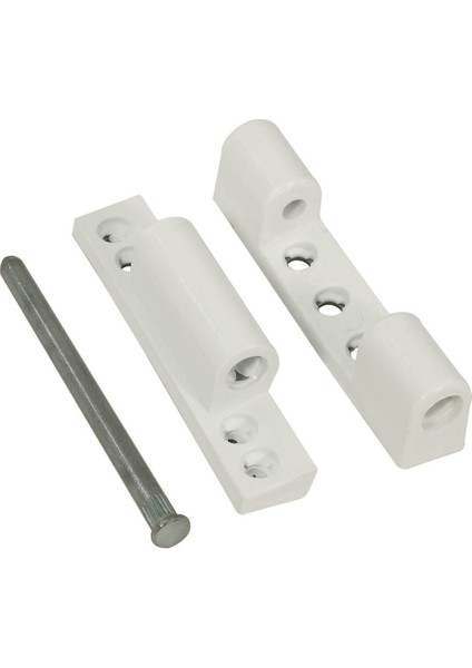 90 mm Destek Saclı Plastik Kapı Menteşesi ( Çelik Menteşe Plastik Kaplamalı ) ( 5 Adet )