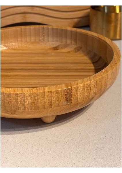 Bambu Ayaklı Oval Salata Kasesi 20 cm (Fbs) fiyatları