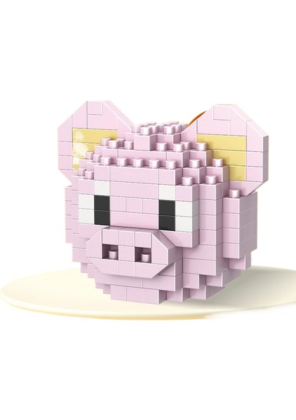 Erkek ve Kız Çocukları Için Yapı Taşlarının Minik Parçacıkları Hediye Durak Hediye Puzzle Monte Oyuncaklar (Yurt Dışından)
