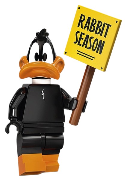 91001-91012 Çizgi Film Yapı Taşları Küçük Adam Çocuk Tavşan Bugs Bunny Altair Domuz Katalitik Kardeş Puzzle Oyuncaklar (Yurt Dışından)