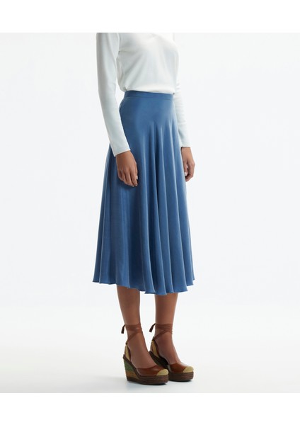 Midi Boy Dökümlü Etek fırsatları