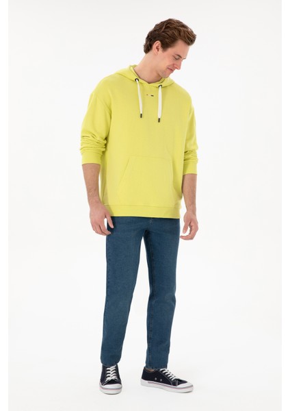 Erkek Citron Sweatshirt 50264702-VR168