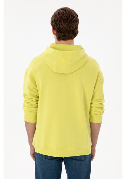 Erkek Citron Sweatshirt 50264702-VR168