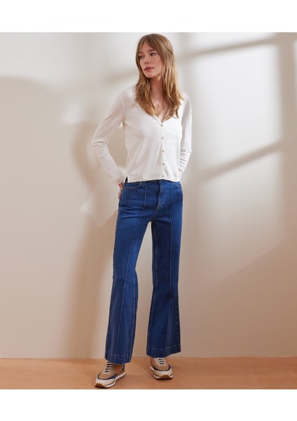 Bol Paça Denim Pantolon