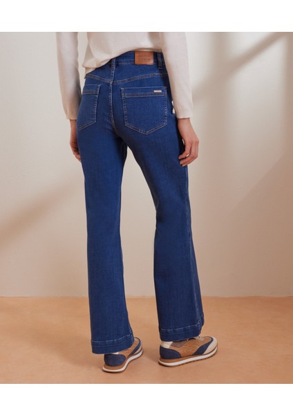 Bol Paça Denim Pantolon indirimleri