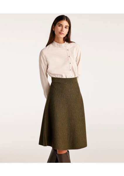 Yandan Kapamalı Gömlek modelleri