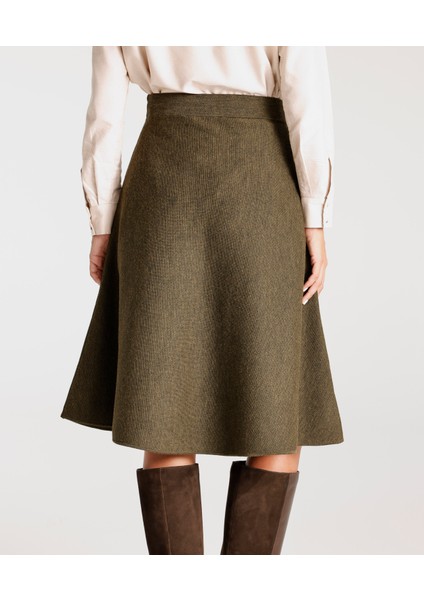 A Kesim Dizaltı Triko Etek fırsatları