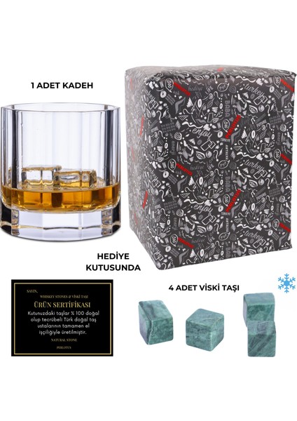 310 cc Churchill Nude Kristal Viski Bardağı Viski Taşı Hediyeli fiyatları