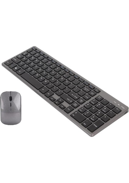 Hometech Alfa 11BT 10.9" Uyumlu Kablosuz Bluetooth Şarjlı Sessiz Klavye Mouse Seti