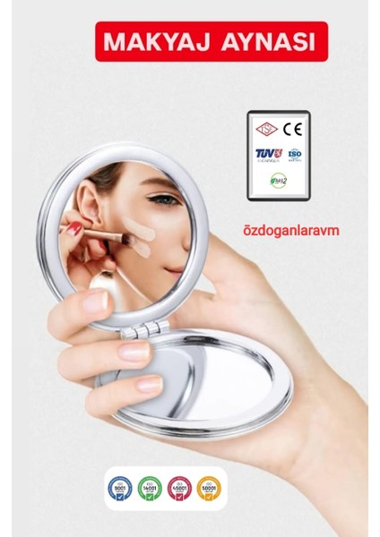 Gökkuşagı Cep Makyaj Aynası