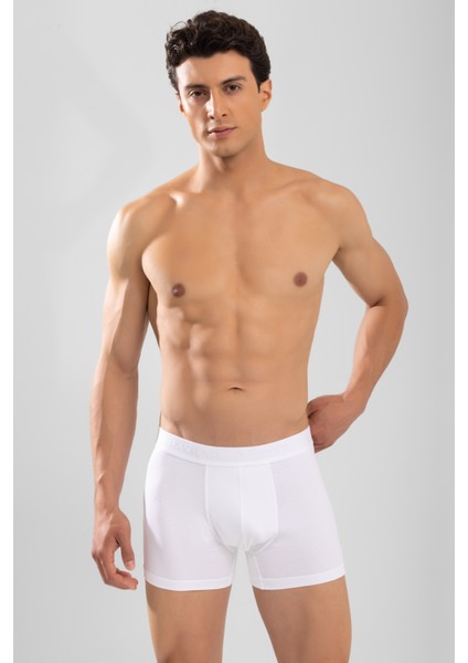 Erkek Compact Düz Boxer 3'lü Set 1110 Beyaz fiyatları