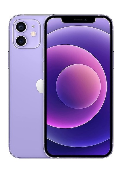 Yenilenmiş IPHONE 12 256GB -Mor( 12 Ay Garantili)-B Grade