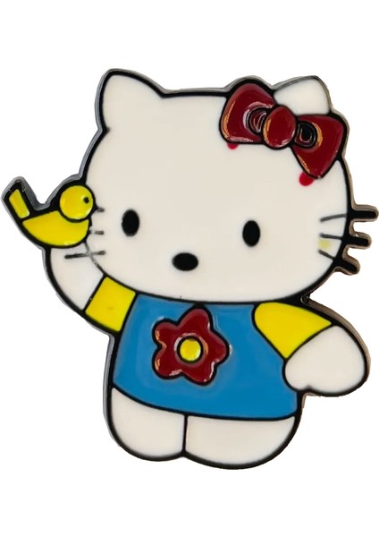Hello Kitty Bird Metal Broş