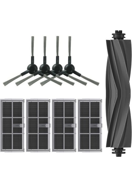 Dreame L10S Pro Ultra Head Mopsuz Kauçuk Fırça Hepa Filtre Seti-9 Parça