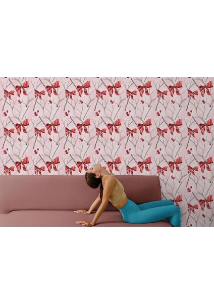 Kurdela Detaylı Kuşburnu Ağacı Duvar KAĞIDI-5589 modelleri