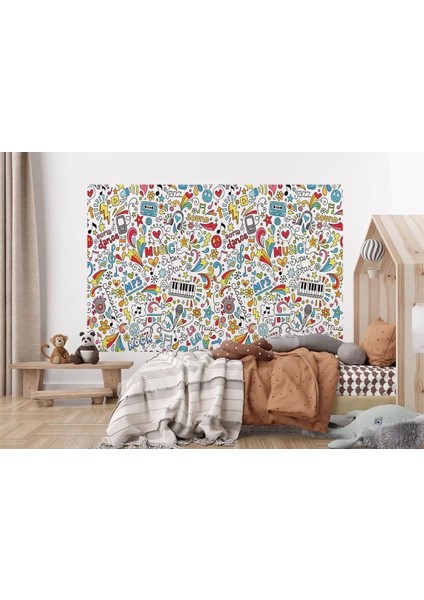 Müzik Sütüdyosu Poster Duvar KAĞIDI-5701