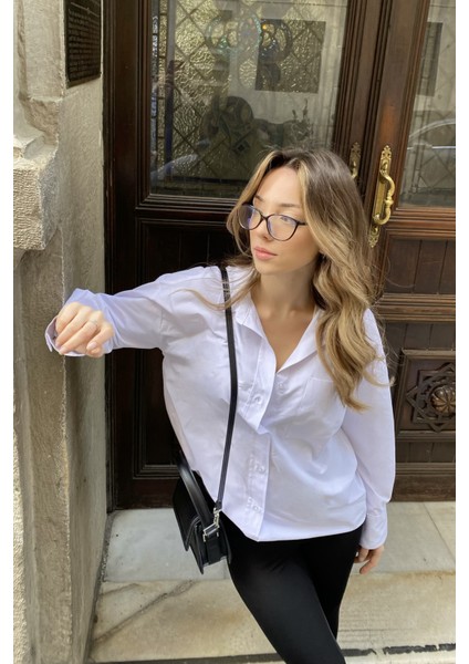 Beyaz Oxfort Oversize Gömlek fiyatları