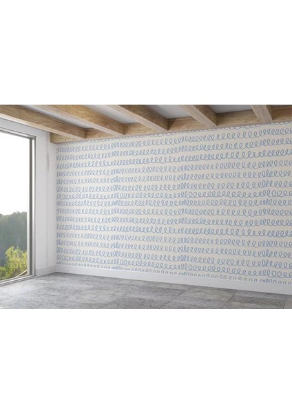 Mavi Çizgi Desenli Çocuk Odası Duvar KAĞIDI-5774 fiyatları