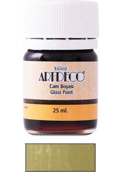 030A Cam Boyası 21 Metalik Altın 25ML