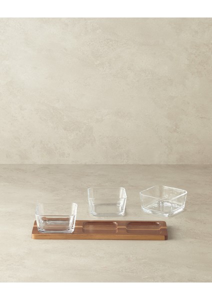 Orient Akasya 4 Parça Sunumluk Koyu Kahverengi fiyatları