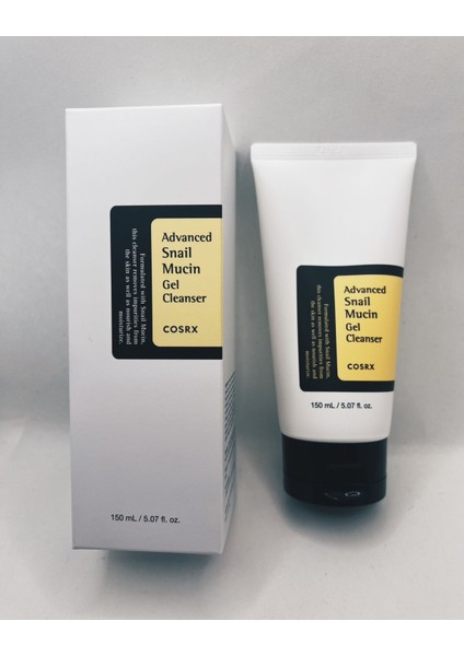 - Advanced Snail Mucin Gel Cleanser 150MLSALYANGOZ Salgısı Temizleyicisi