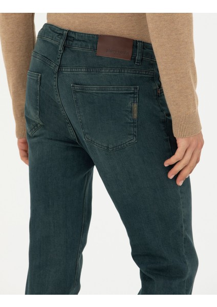 Erkek Mavi Slim Fit Jean Pantolon 50274361-VR036