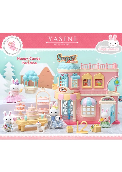 Mi̇ni̇ Tavşan Pastane Oyun Seti̇ modelleri