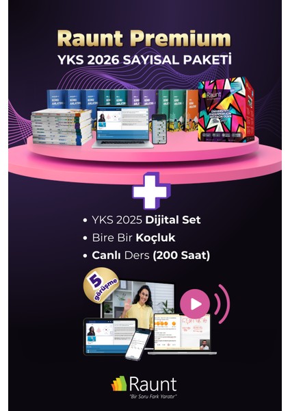 Premium YKS 2026 SAYISAL Seti
