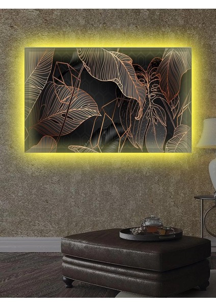 LED Işıklı Dekoratif Kanvas Tablolar