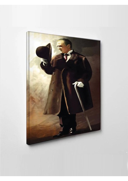 LED Işıklı Atatürk (Ev,ofis Tabloları)