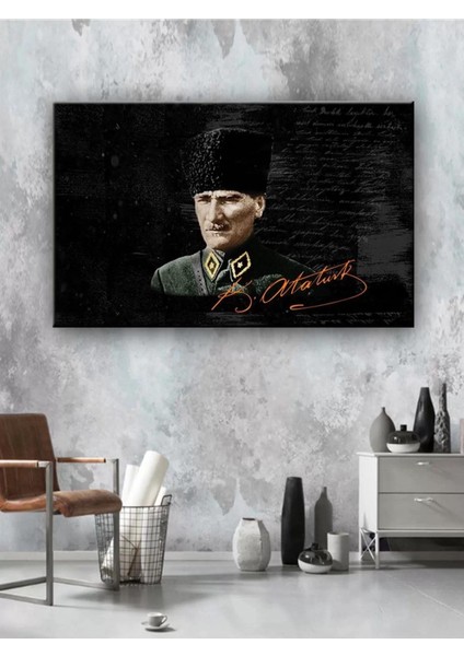 LED Işıklı Atatürk Tabloları