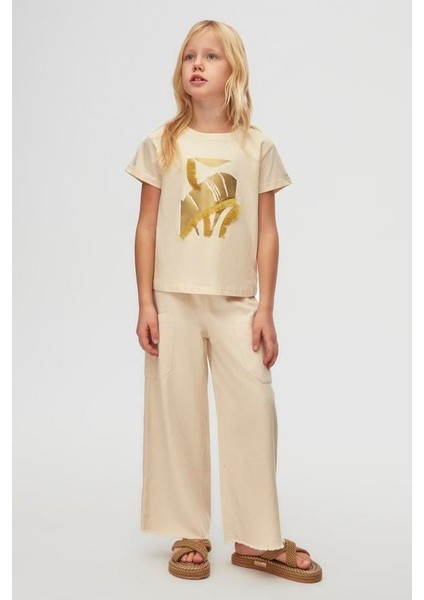 Kız Çocuk Papyrus Pantolon 58318