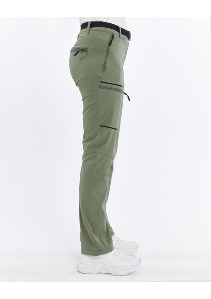 Quick Dry Kadın Trekking Pantolon-Yeşil