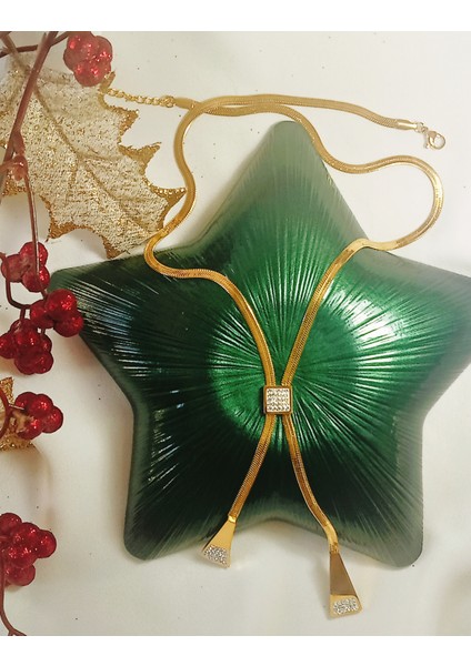 Kadın Gold Çelik Kravat Kolye fiyatları