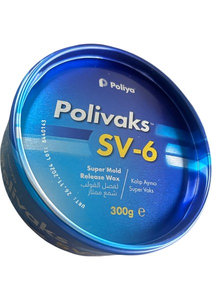 Polivaks Sv-6 Kalıp Ayırıcı Süper Vaks - 300 G