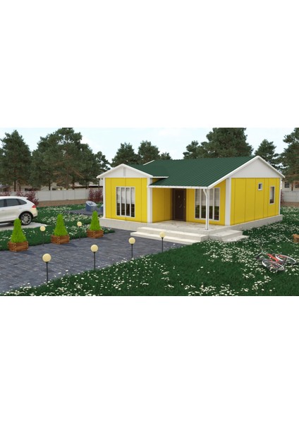 68 M2 Prefabrik Ev