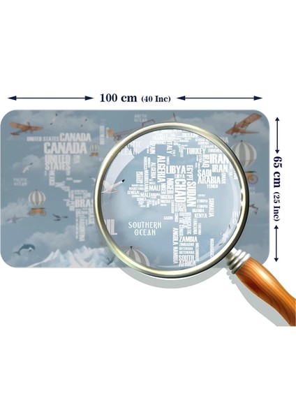 Ülke Adlı Eğitici Dünya Haritası Dünya Atlası Çocuk ve Bebek Odası Duvar STICKER -60X105-3822 modelleri
