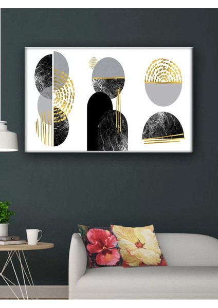 LED Işıklı Dekoratif Soyut Tablo