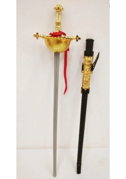 Kostüm Partisi Plastik Zararsız Zorro Kılıcı Şövalye Kılıcı 62 cm fırsatları
