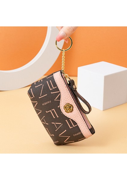 Bayan Cüzdan Mini Moda Para Cüzdanı Fermuarlı Anahtar Çantası (Yurt Dışından)